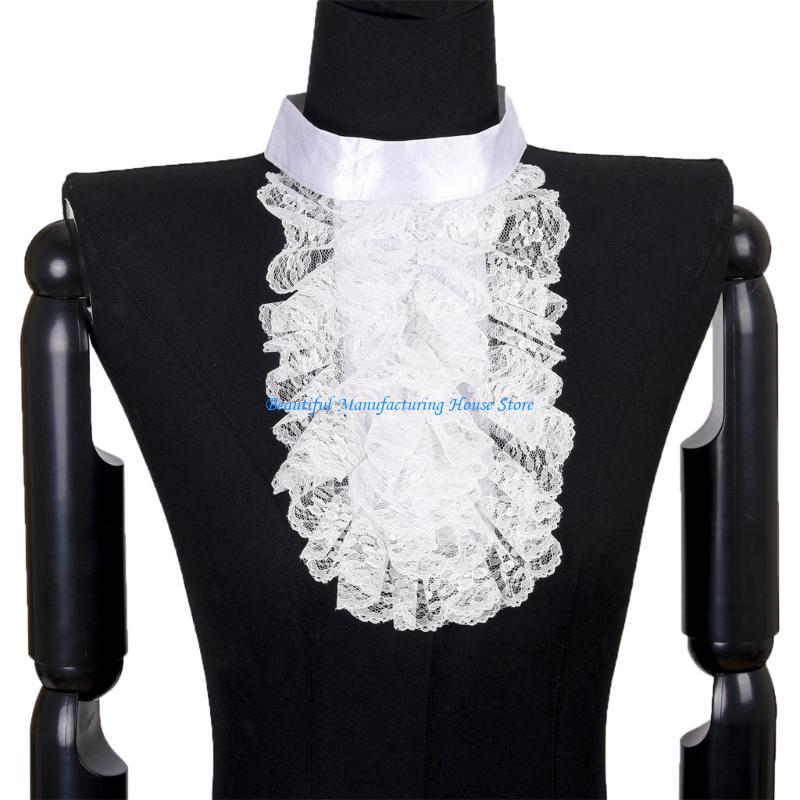 Men'S Victorian Accessories - E56A 빅토리아 레이스 Jabot 칼라 르네상스