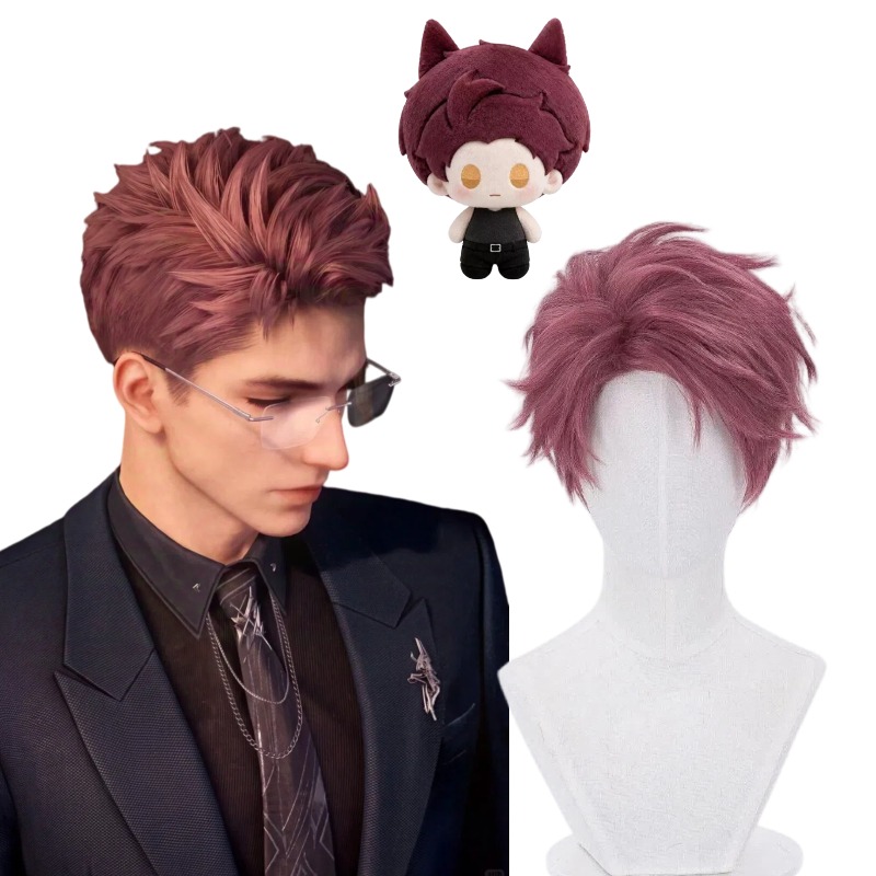 Men Accessories For Suit - Valko 가발 게임 사랑과 딥스페이스 코스프레