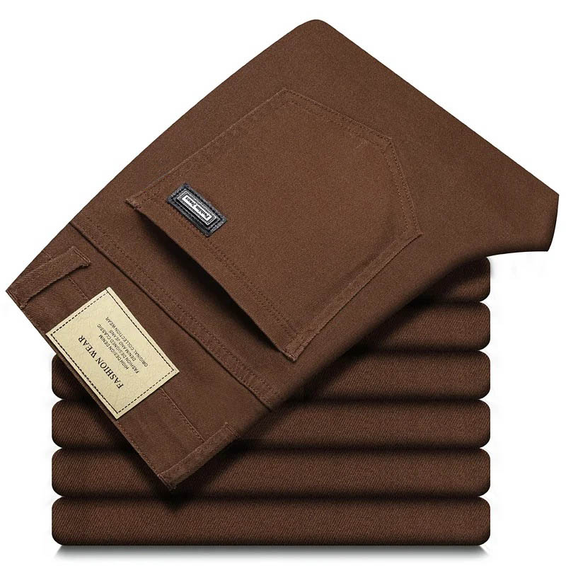 Men'S Accessories For Jeans - 패션 느슨한 스트레이트 비즈니스 캐주얼 스트레치