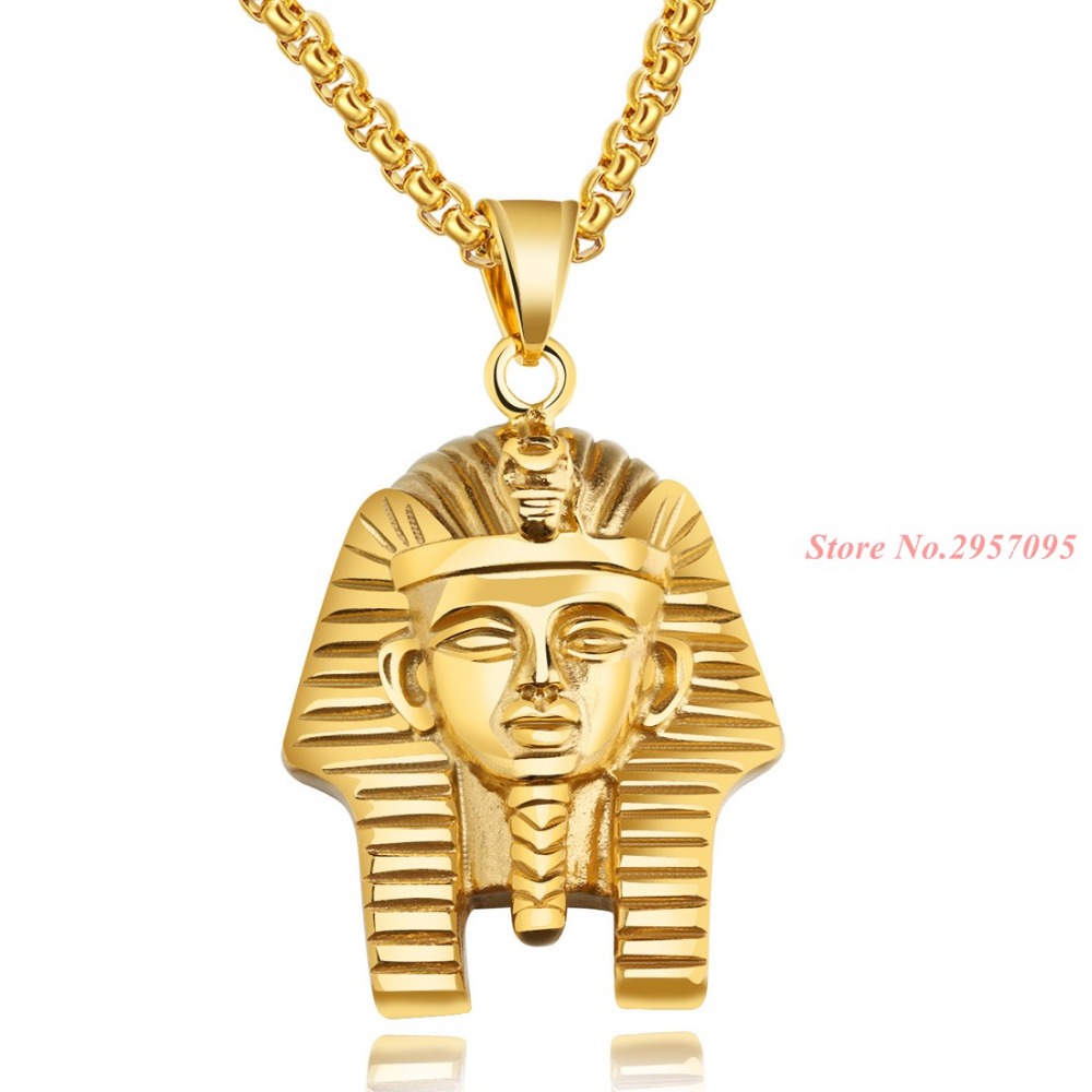 Men Accessories Egypt - 이집트 파라오 빈티지 펜던트, 스테인레스 스틸