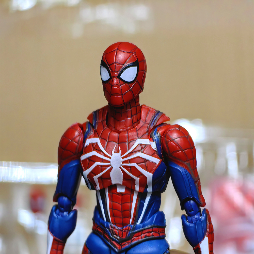 PS4 스파이더 히어로 피규어 어벤져스 액션 피규어 업 - Men Accessories For Suit 리뷰 및 가격