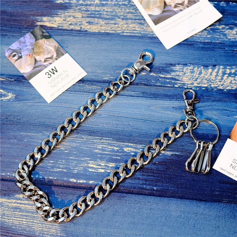 하라주쿠 스타일 스트리트 힙합 청바지 지갑 체인과 펑크 - Men'S Accessories For Jeans 리뷰 및 가격