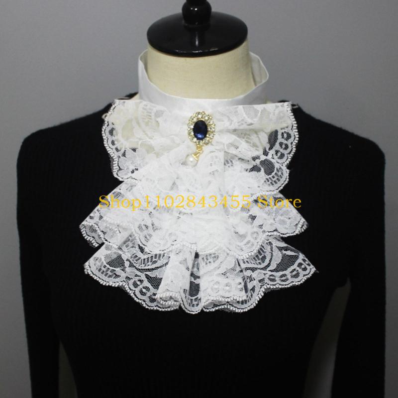 49MC Clown Tulle Ruffled Colla - Men'S Victorian Accessories 리뷰 및 가격