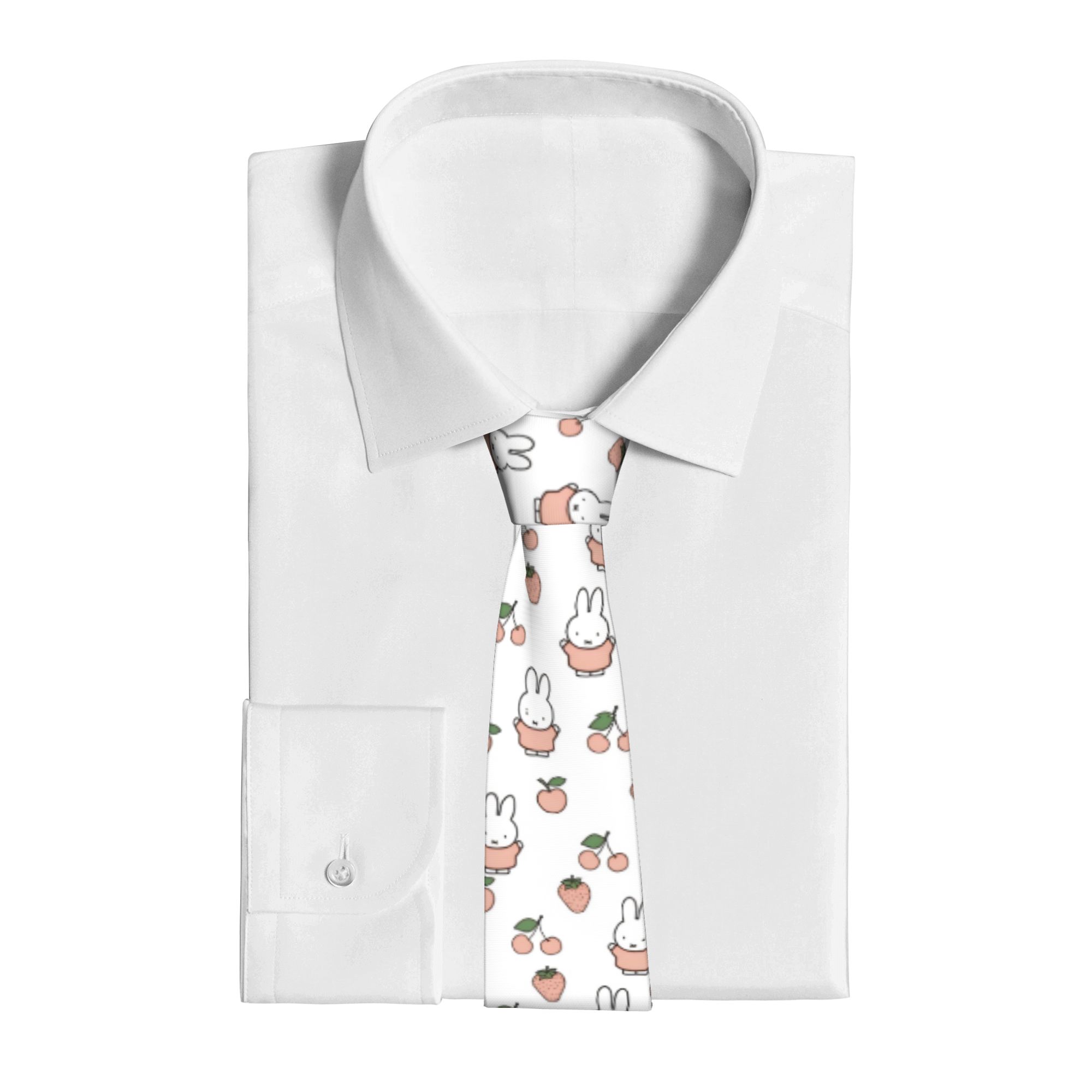 미피 넥타이 유니섹스 폴리에스터 8cm 귀여운 토끼 캐 - Men Accessories Wedding 리뷰 및 가격