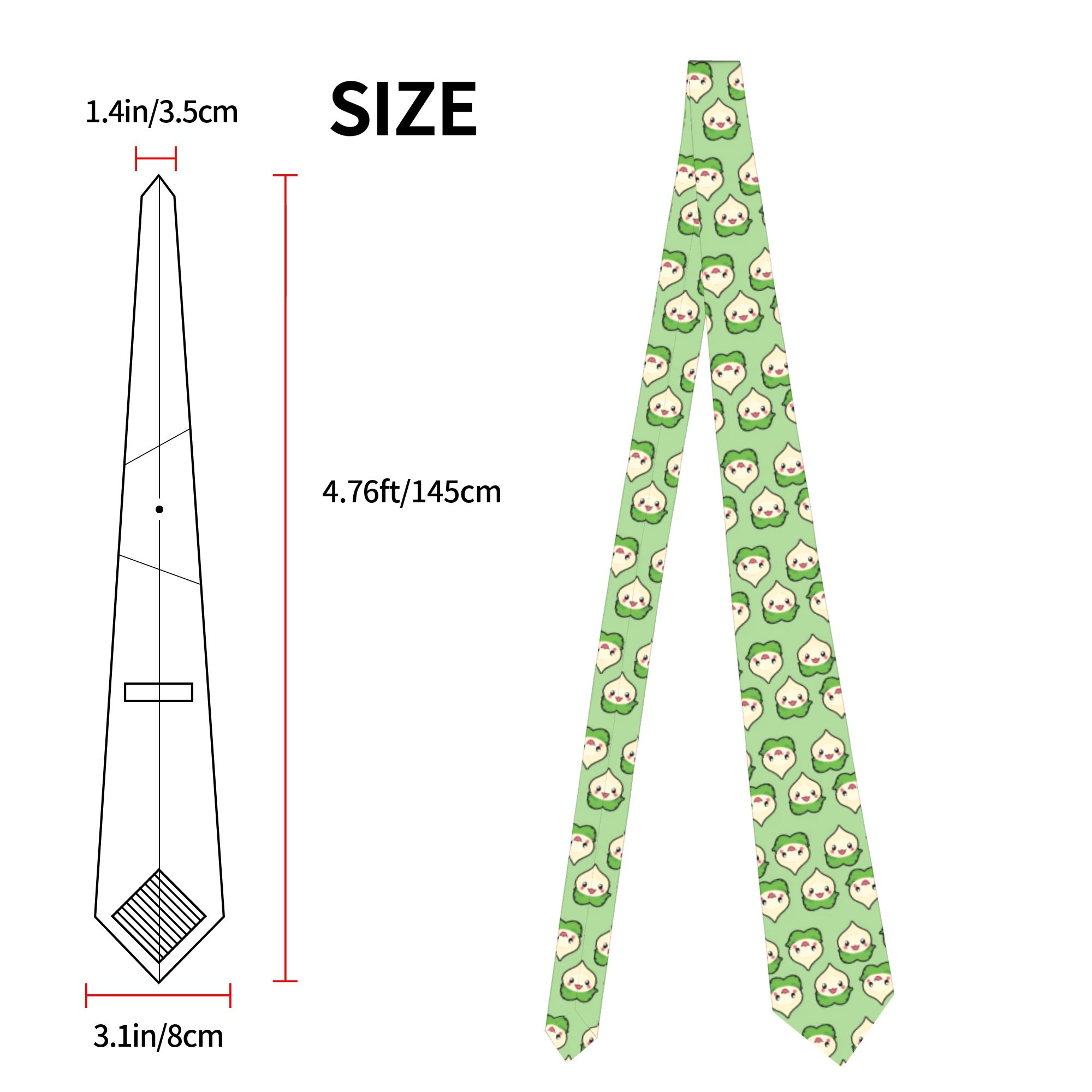 귀여운 Pachimaris 넥타이 남성용 8 cm 실크 - Men Accessories Wedding 리뷰 및 가격