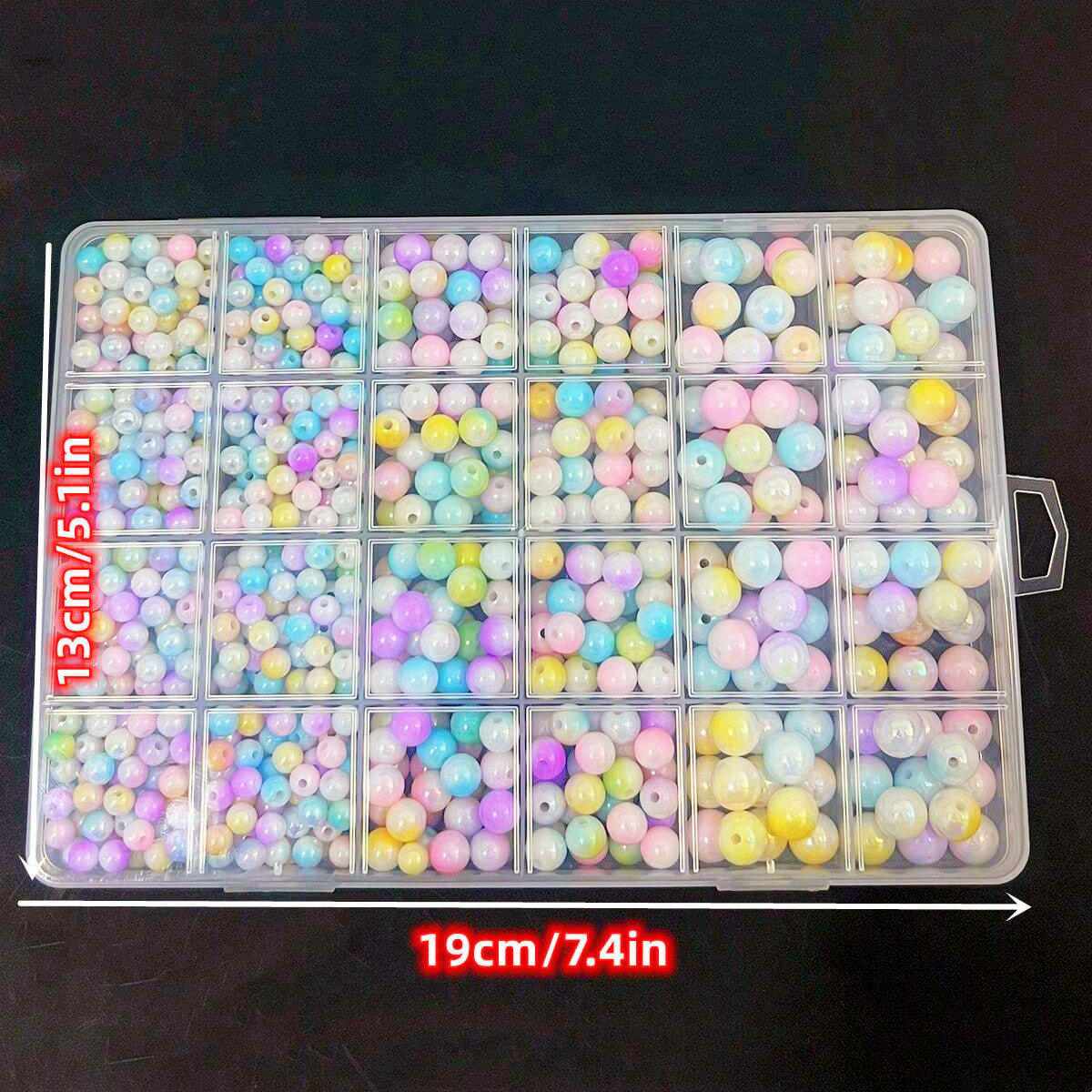800개/24칸 세트 박스 6mm/8mm/10mm 귀여 - Men Accessories Wedding 리뷰 및 가격