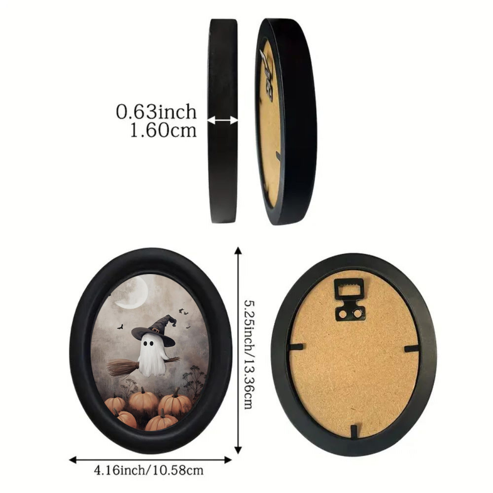 마녀 모자 장식 벽화가 있는 복고풍 할로윈 작은 유령  - Men'S Victorian Accessories 리뷰 및 가격