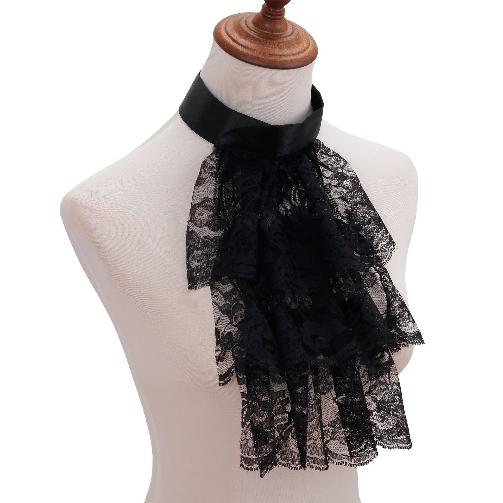 1Pc 가짜 칼라 빅토리아 분리형 프릴 레이스 Jabo - Men'S Victorian Accessories 리뷰 및 가격
