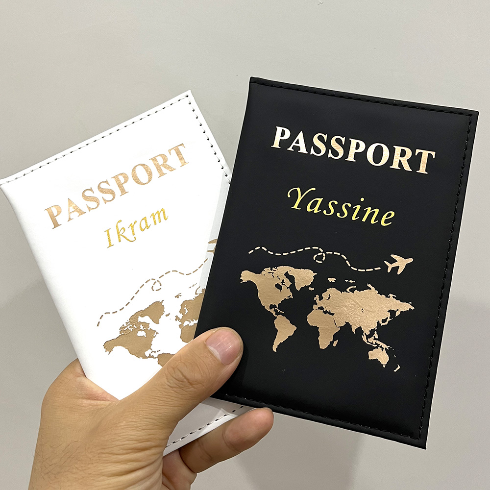 새로운 귀여운 맞춤형 여권 커버 비행기 여성 남성 PU - Men Accessories Wedding 리뷰 및 가격