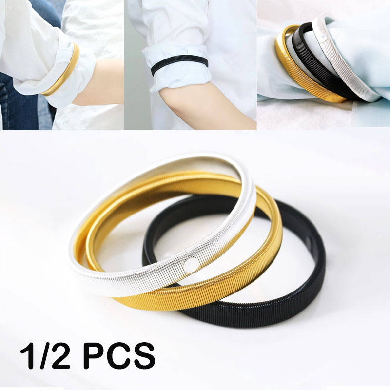 1개 탄성 암밴드 셔츠 소매 홀더 여성 남성 패션 조절 - Men Accessories Wedding 리뷰 및 가격