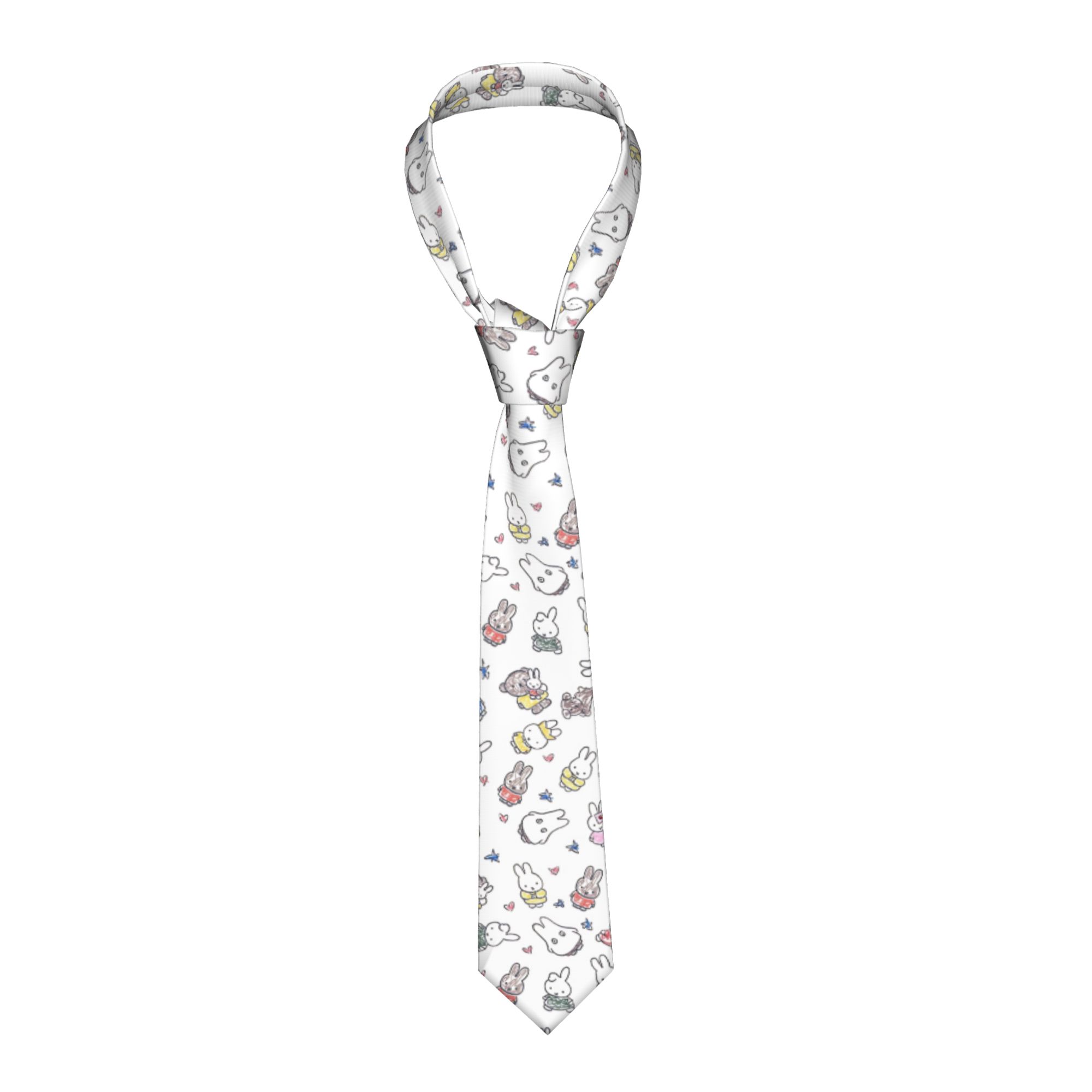 토끼 캐릭터 미피 넥타이 유니섹스 8cm 남성용 캐주얼 - Men Accessories Wedding 리뷰 및 가격