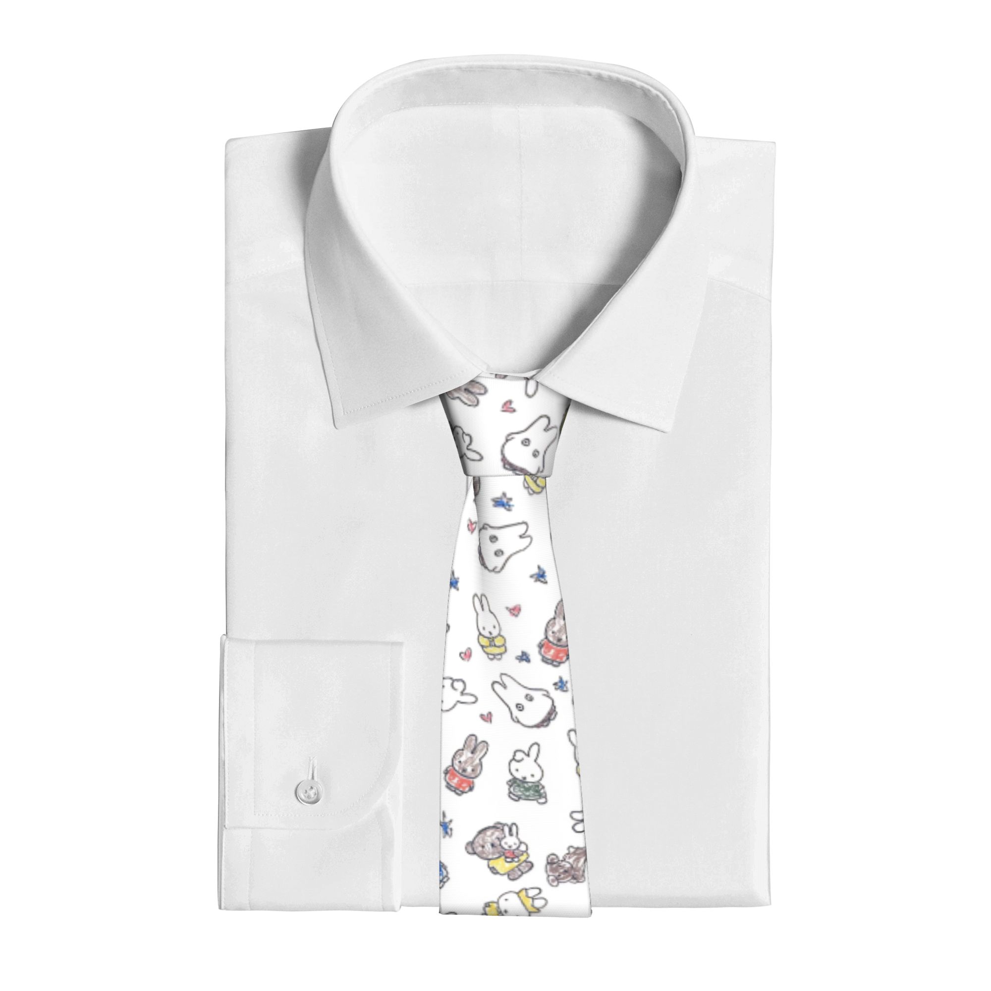 토끼 캐릭터 미피 넥타이 유니섹스 8cm 남성용 캐주얼 - Men Accessories Wedding 리뷰 및 가격