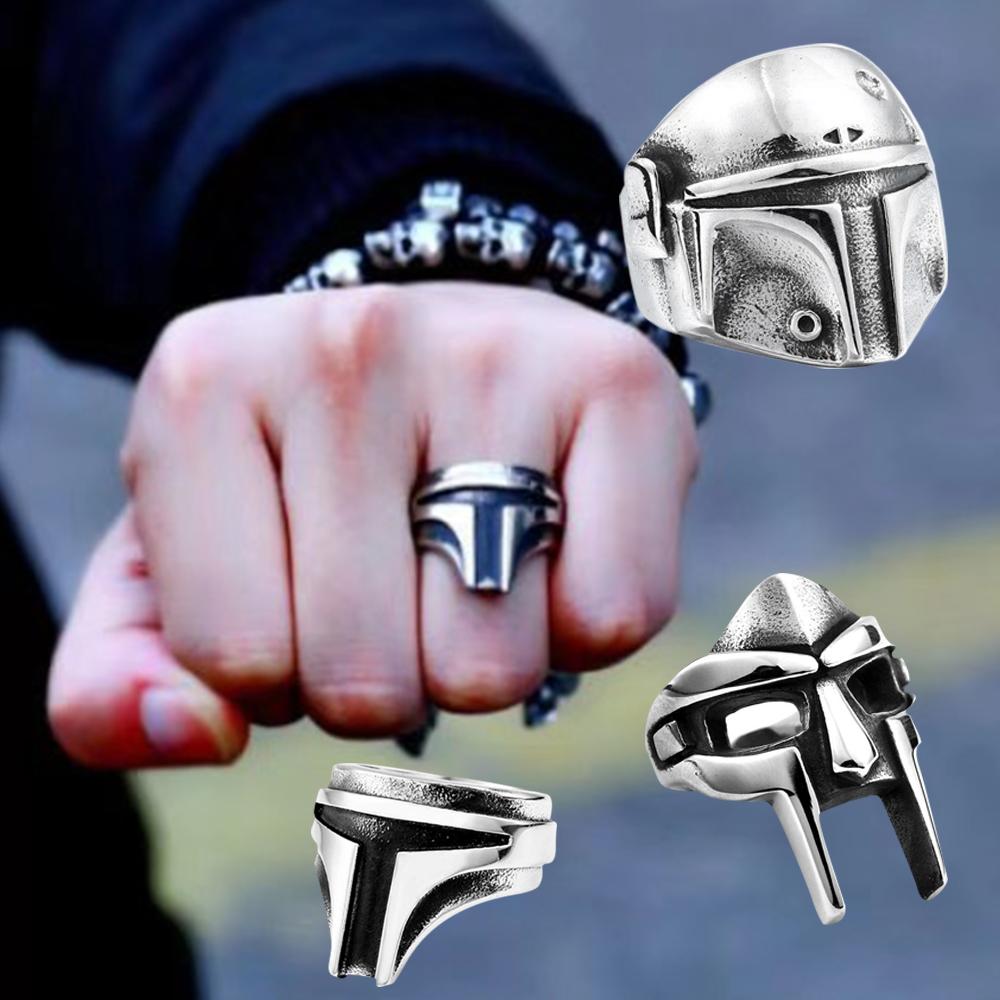 고스 힙합 클래식 Mf 돔 반지 남성용, 검투사 펑크  - Men Accessories Egypt 리뷰 및 가격