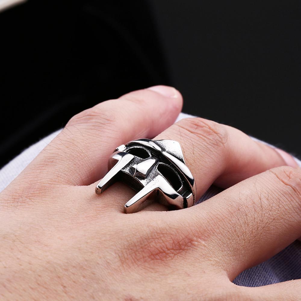 고스 힙합 클래식 Mf 돔 반지 남성용, 검투사 펑크  - Men Accessories Egypt 리뷰 및 가격