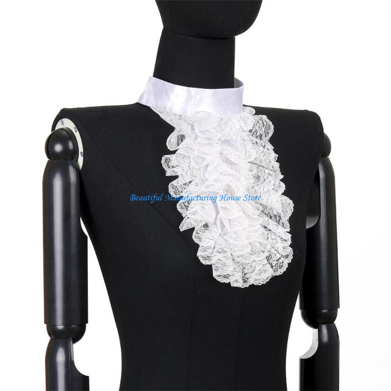 E56A 빅토리아 레이스 Jabot 칼라 르네상스 할로 - Men'S Victorian Accessories 리뷰 및 가격
