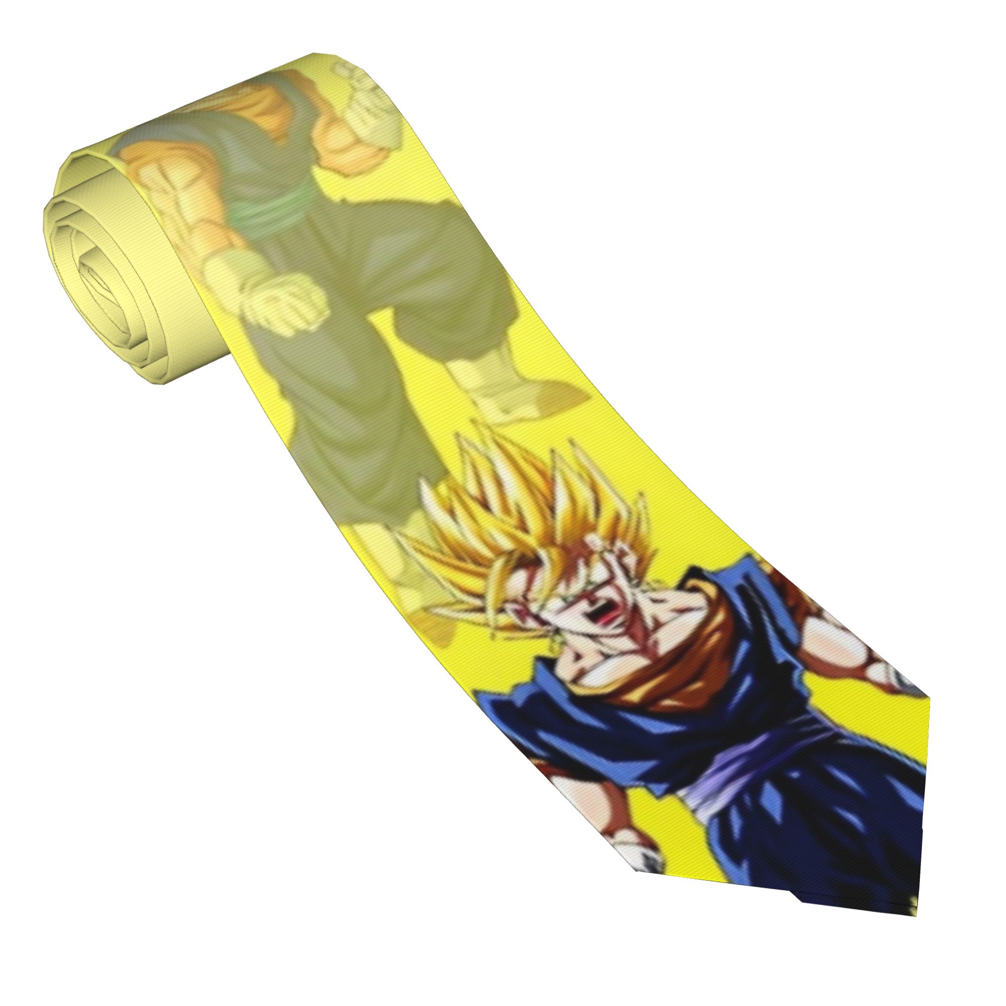 DBZ Z 캐릭터 패턴 넥타이 남녀공용 8cm 남성용  - Men Accessories Wedding 리뷰 및 가격