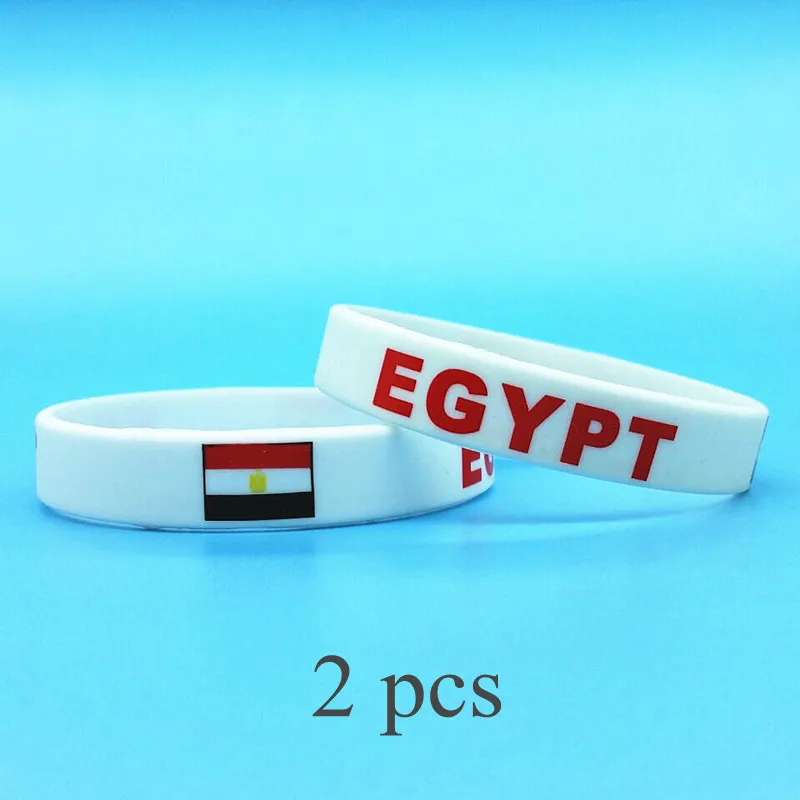 남녀공용 이집트 국기 실리콘 팔찌, 스포츠 게임 손목  - Men Accessories Egypt 리뷰 및 가격