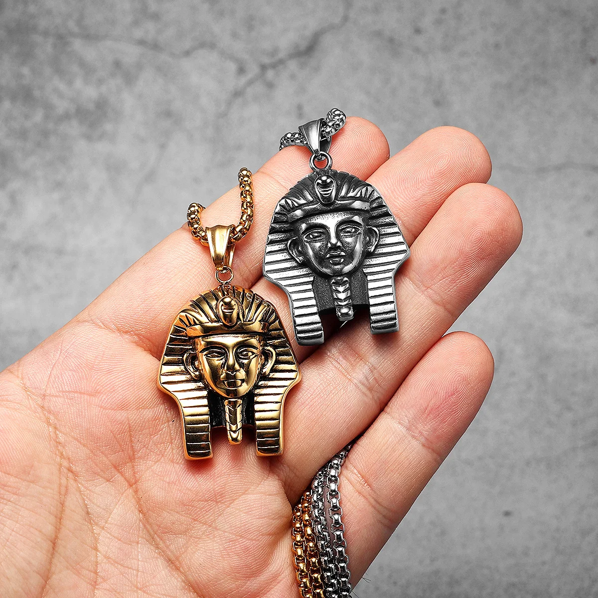이집트 파라오 스핑크스 남자 목걸이 스테인레스 스틸 펜 - Men Accessories Egypt 리뷰 및 가격